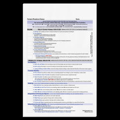 5”x 8” ADL Performance Scoring Notepad